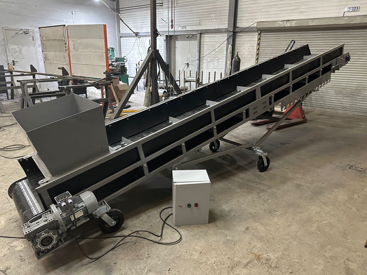 Ленточный конвейер наклонный КР 6000