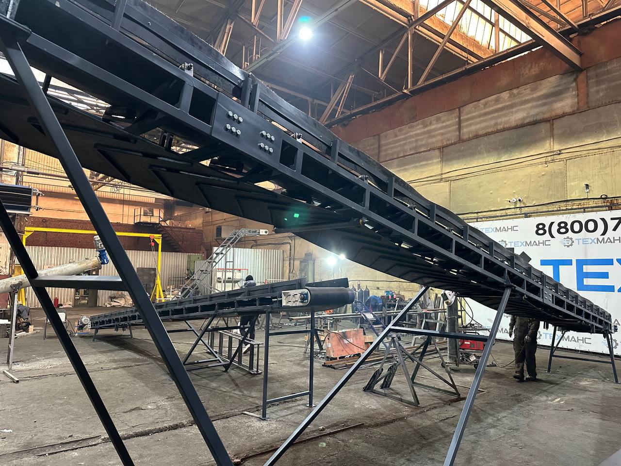 Конвейер желобчатый КЖ 15000 для угля